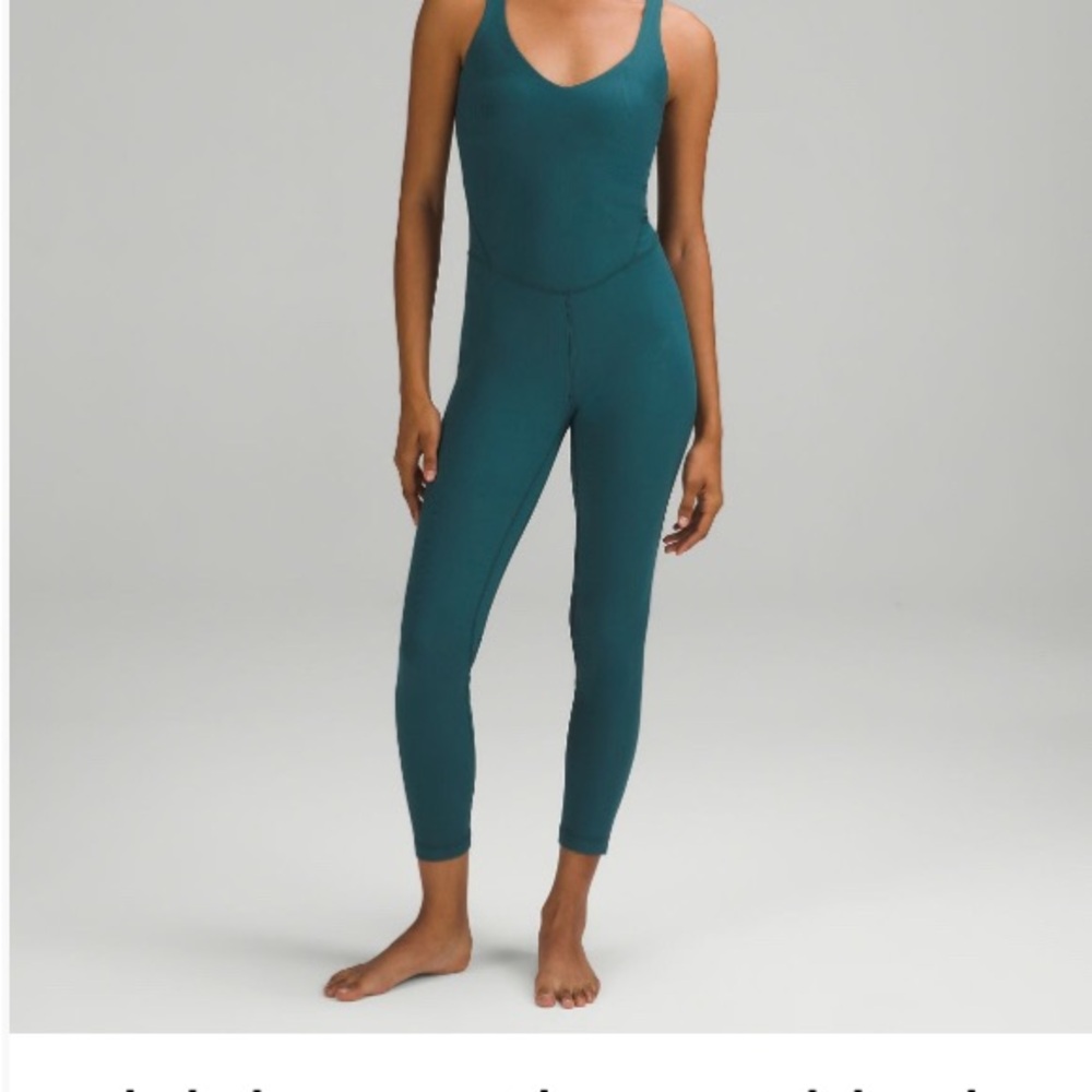 Lululemon Green Jasper Ribbed Activewear Set | Size:6